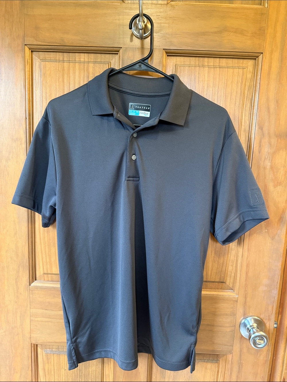 PGA Tour Airflux Men's Mesh Golf Polo